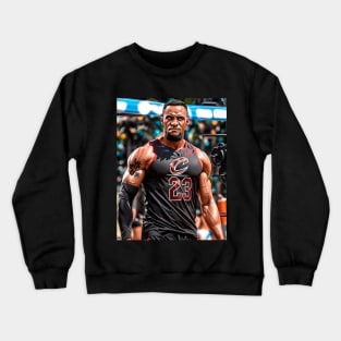 angry james Crewneck Sweatshirt